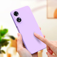 Obal na mobil pre Oppo A38 4G / Oppo A18 4G, Silicone Lite, fialové