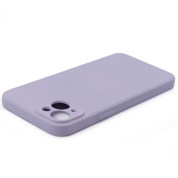 Obal na mobil pre iPhone 15, Silicone Lite, fialové