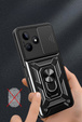 Obal na mobil pre Realme C63, CamShield Slide, čierne