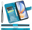Klapkové puzdro pre Realme C71, Butterfly, modré