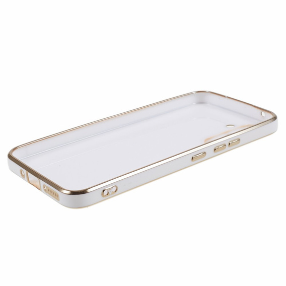 Puzdro pre Samsung Galaxy A05s, Glamour CamShield, biele