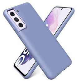 Obal na mobil pre Samsung Galaxy S21, Silicone Lite, levanduľové