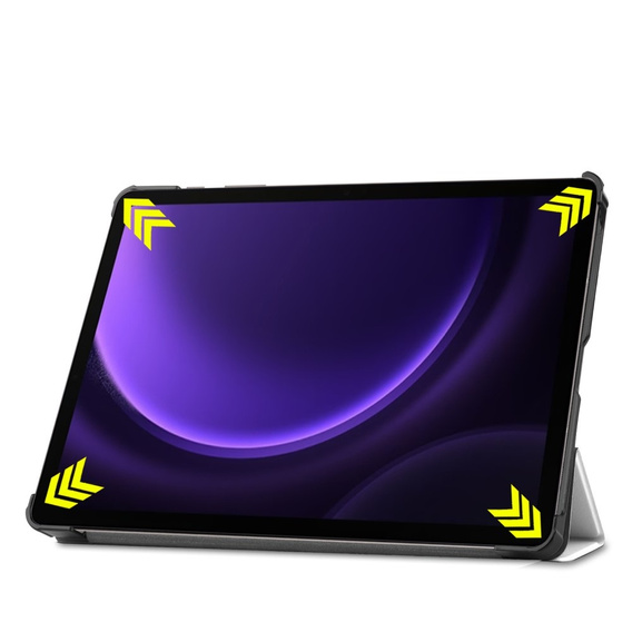 Puzdro pre Samsung Galaxy Tab S10 Lite / S10 FE / S9 FE, s chlopňou, sleeping cat