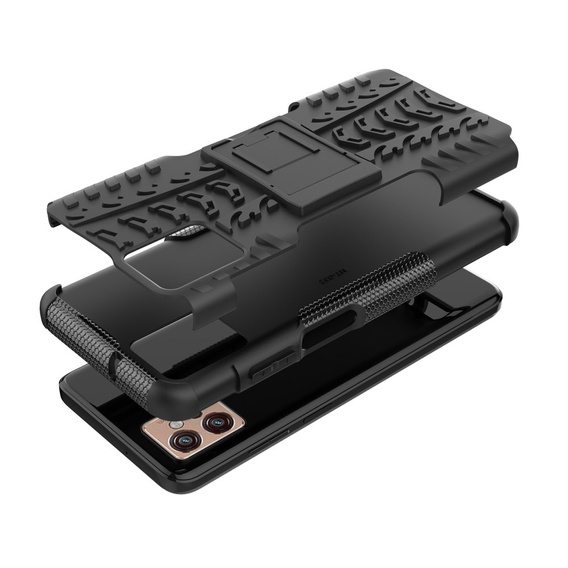 Obal na mobil pre Motorola Moto G32, Tire Armor, čierne