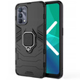 Obal na mobil pre Realme GT Master Edition, Kickstand Ring, čierne