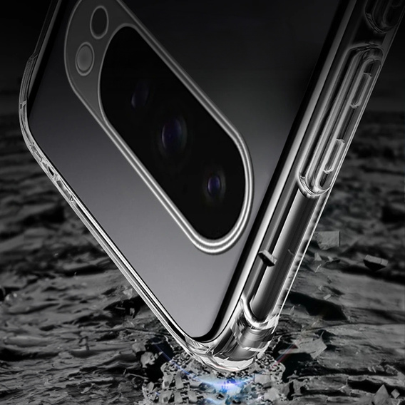 Obal na mobil pre Google Pixel 9 Pro XL, Dropproof MagSafe, priehľadné