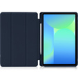 Puzdro pre Samsung Galaxy Tab S10 FE+ Plus, Smartcase s priestorom pre stylus, tmavomodré