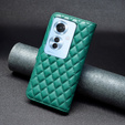 Klapkové puzdro pre Oppo Reno 11F 5G, Wallet, BINFEN COLOR, zelený