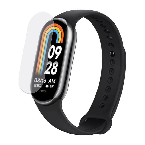 3x ERBORD Hydrogélová fólia pre Xiaomi Smart Band 10 / 9 / 8