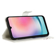 Klapkové puzdro pre Samsung Galaxy A05s, Wallet, Butterflies, modré