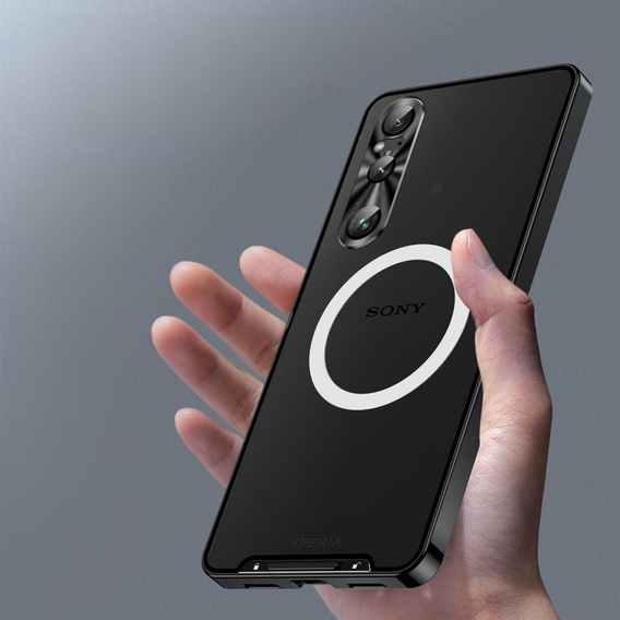 Ochranné puzdro na fotoaparát pre Sony Xperia 1 VI, CamShield MagSafe, čierne