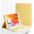 Puzdro + klávesnica iPad 10.2 2019 / 2020 / 2021, žlté