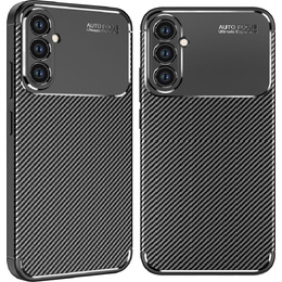 Silikónový obal pre Samsung Galaxy A17 5G, s ochranou fotoaparátu, čierny