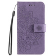 Klapkové puzdro pre Xiaomi Redmi 13C / Poco C65, Mandala Flower, fialové
