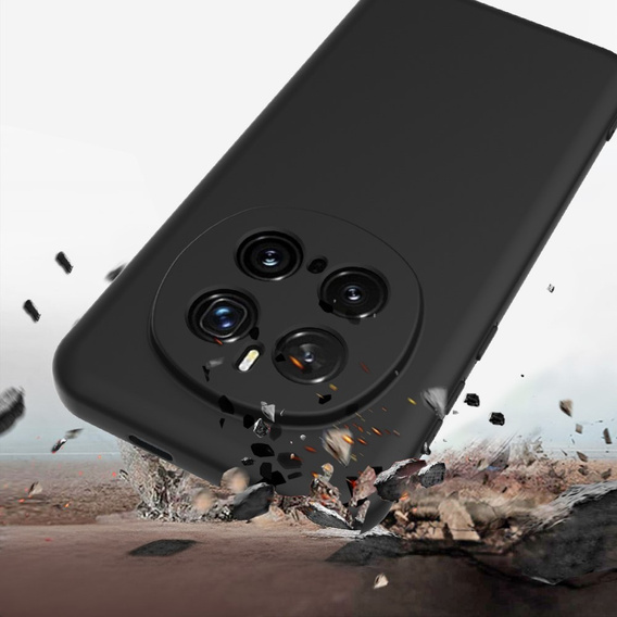 Obal na mobil pre Honor Magic7 Pro 5G, Silicone MagSafe, čierne