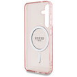Puzdro GUESS IML Glitter Circle pre Samsung Galaxy S25
