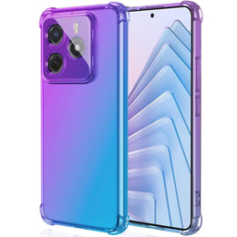 Puzdro pre Xiaomi Redmi Note 14 5G, Gradient Dropproof, Fialová / modrá
