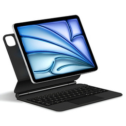 Puzdro s klávesnicou pre iPad Air 13" 2024, Magnetic Keyboard Touchpad, čierne