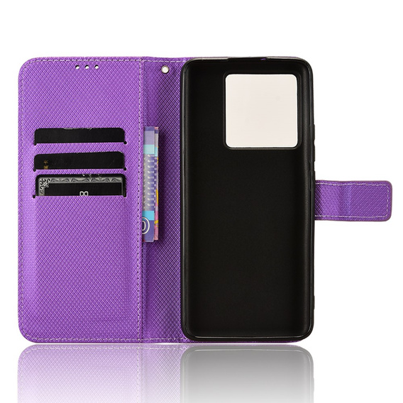 Flipové puzdro pre Xiaomi 13T / 13T Pro / Redmi K60 Ultra, Smart Magnet, fialová