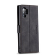 CASEME puzdro pre Samsung Galaxy Note 10 Plus/5G, Leather Wallet Case, čierne