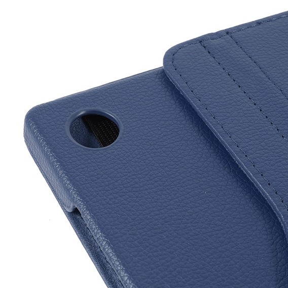 Puzdro pre Samsung Galaxy Tab A9+ TB330FU 10.95", otočné o 360°, tmavomodré