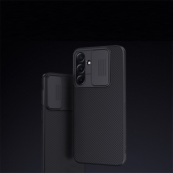 Puzdro pre Samsung Galaxy A16 5G, pancierované Nillkin, CamShield Pro, čierne