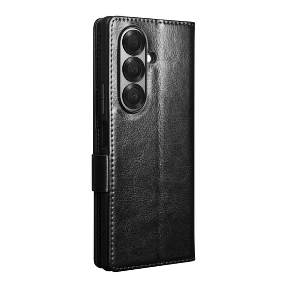 Kožené peňaženkové puzdro s funkciou stojana pre Samsung Galaxy Z Fold7