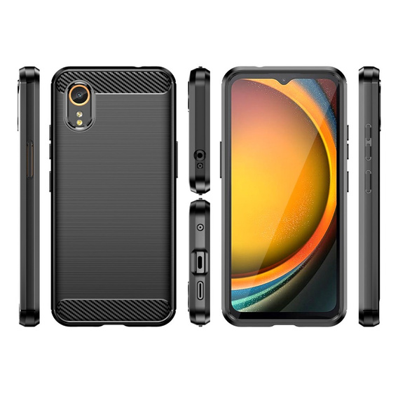 Obal na mobil pre Samsung Galaxy Xcover 7, Carbon, čierne