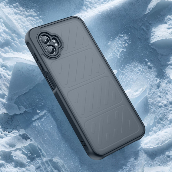 Obal na mobil pre Samsung Galaxy Xcover 7 Pro, Fusion Hybrid, transparentné / čierne