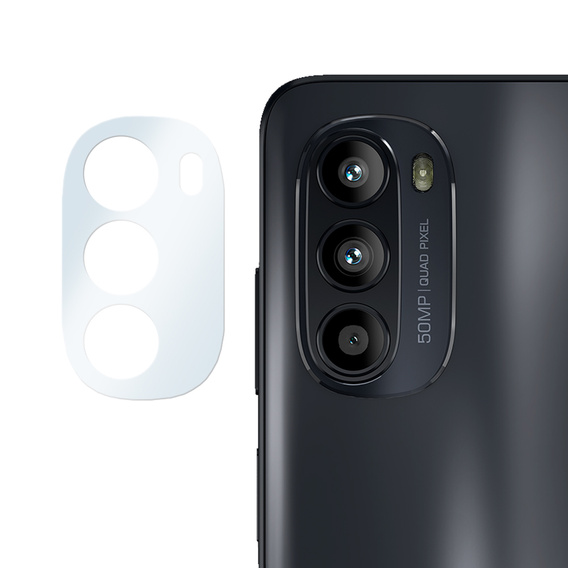 Tvrdené sklo na fotoaparát pre Motorola Moto G51 5G, priehľadné