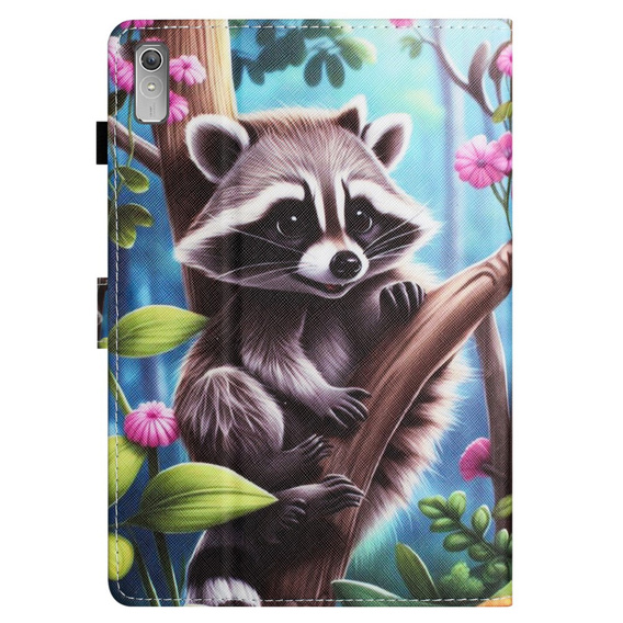 Obal na mobil pre Lenovo Tab P11 Gen 2, raccoon