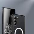 Ochranné puzdro na fotoaparát pre Samsung Galaxy S24+ Plus, CamShield MagSafe, transparentné / čierne