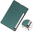 Puzdro pre Samsung Galaxy Tab S9 FE, trojskladové, zelené