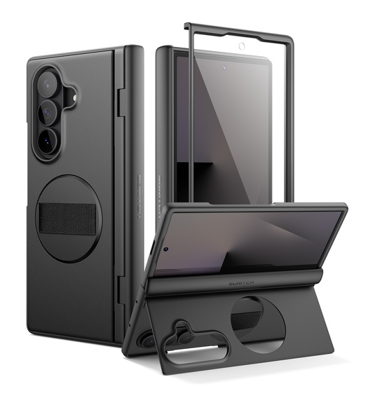 Puzdro Suritch s 360° stojanom a integrovanou ochranou displeja pre Samsung Galaxy Z Fold7