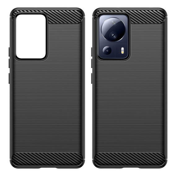Obal na mobil pre Xiaomi 13 Lite, Carbon, čierne