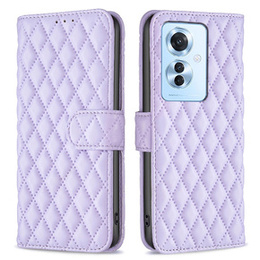 Klapkové puzdro pre Oppo Reno 11F 5G, Wallet, BINFEN COLOR, fialové