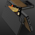 Flipové puzdro pre Samsung Galaxy S25 Ultra, GKK Card Slot Wallet, čierne