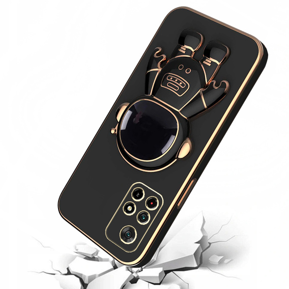 Obal na mobil pre Xiaomi Redmi Note 11 Pro 4G / 5G, Astronaut, čierne