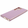 Puzdro pre Samsung Galaxy S24 Ultra, Glamour CamShield, fialové