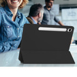 Puzdro pre Samsung Galaxy Tab S10 Lite / S10 FE / S9 FE, Smartcase s priestorom pre stylus, čierne