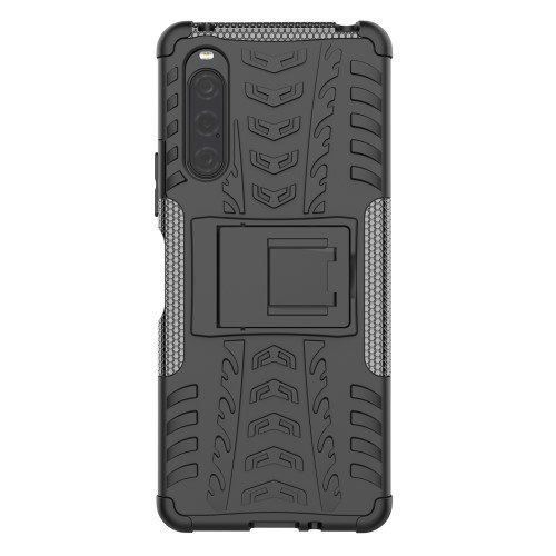 Obal na mobil pre Sony Xperia 10 V, Tire Armor, čierne