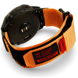 ERBORD MP84 Nylonový popruh Quickfit pre Garmin Fenix 5X/6X/6X PRO/7X (veľkosť M/L)