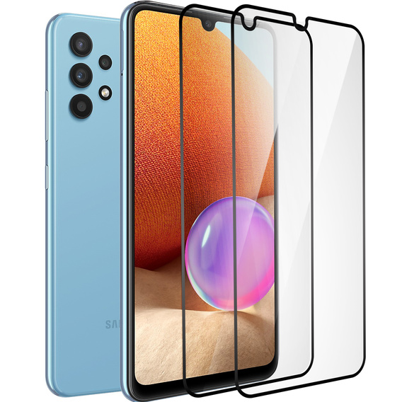 2x keramické hybridné sklo ERBORD pre Samsung Galaxy A32 5G