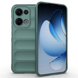 Obal na mobil pre Oppo Reno 13, Gaming Shockproof, zelený
