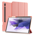 Puzdro pre Samsung Galaxy Tab S9+ 12.4", Dux Ducis Domo, ružové rose gold