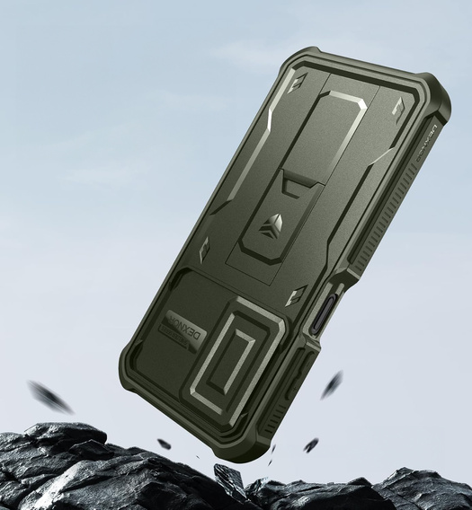 Puzdro Dexnor Full Body (dva rámy) s ochranným krytom pre Samsung Galaxy A17