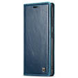 CASEME flipové puzdro pre Samsung Galaxy S20 FE / 5G, Waxy Textured, modré