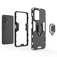 Obal na mobil pre Xiaomi Poco X4 GT 5G, Kickstand Ring, čierne