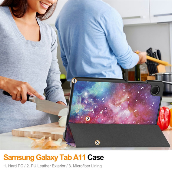 Smartcase s potlačou pre Samsung Galaxy Tab A11/A9