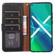 Klapkové puzdro pre Xiaomi 12T / 12T Pro, KHAZNEH RFID, čierne / červené